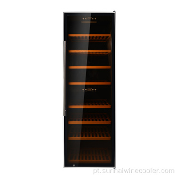 Unidades CE Controle de umidade Dual Zone Wine Cooler